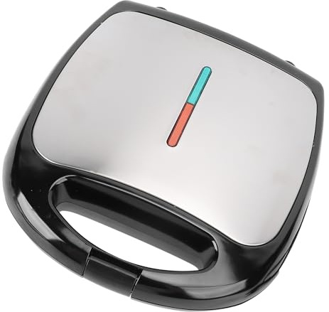 RASTKY Macchina per Mini Ciambelle con Pannello in Acciaio Inossidabile di Alta qualità, Piccola Macchina per Ciambelle per Colazioni, Elettrica, 9 Fori (Spina europea 220 V)