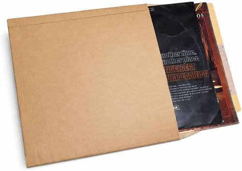 20 Cajas Mailer para Envío de Discos de Vinilo LP – Cartón Extra Grueso - Ref. 2152A