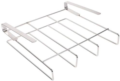 MUSISALY Support Argenté Découper à Planches Suspendu en Acier Inoxydable | Rangement sous Armoire, Design Multiusage, Garde Cuisine Ordonnée, Format Suspendu pour Placard