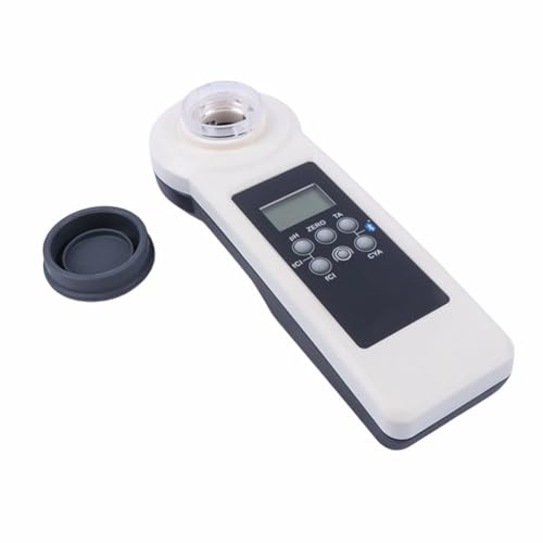 Wasserqualitätstester, 10 in 1 Photometer für Pool & Spa, pH Brom Härtemessgerät, IP68 Wasserdicht mit LED Anzeige