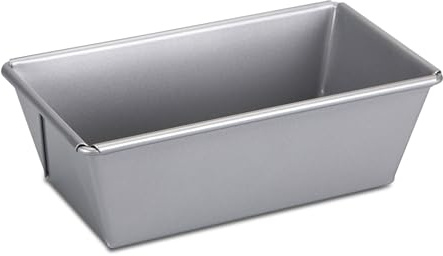 Städter 972668 Mini-Kastenform, Antihaftbeschichtet, grau, 24 x 10 x 7,5 cm,