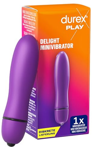 Durex Intense Delight Minivibrator Diskretes Sexspielzeug, Violett