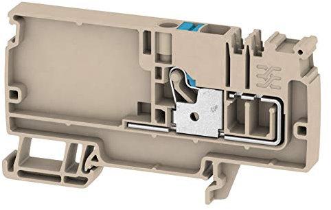 Weidmüller Morsetto passante AAP11 6 LO BL 1988130000 grigio, 20 pezzi.