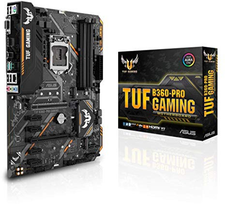 ASUS TUF B360-Plus Carte mère Gaming Socket 1151 (ATX, DDR4, M.2, Intel Optane)