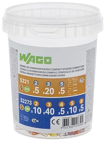 WAGO - S2273 + S221 100 morsetti per connessione rapida