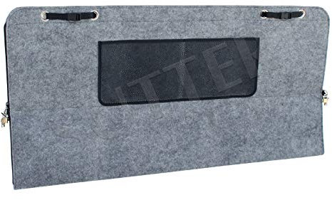 SUTTER PKW Doppel-Waffentasche aus Filz - 120x60cm - Abschließbare Gewehrtasche (Gewehrfutteral)