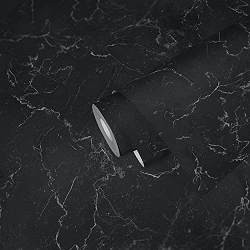 Michalsky Living Marmortapete Change is good Tapete Monumental Marble Vliestapete schwarz grau glänzend glatt 379913