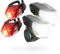 ABSINA 2X LED Fahrradlicht Set USB aufladbar - 100m Reichweite, 180 Lumen & 50 Lux - Fahrradbeleuchtung Set StVZO zugelassen - Fahrradlampe vorne & hinten, Fahrrad Lichter LED Set, Fahrrad Licht Set