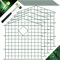 KESSER® Clôture de jardin - Kit complet de clôture en métal - 5 éléments de clôture - Avec marteau + 6 barres de fixation - Clôture à clipser pour le jardin - Arc supérieur pointu - Kit enclos