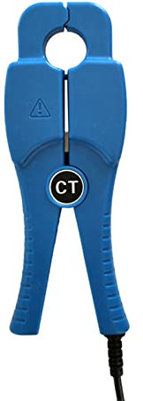 JOXLOVER Digitale Stromzange, Multimeter-Tester, Klemmstromsensor Offener Stromwandler for Oszilloskop, Multimeter, Widerstandstester FR020 Zählmessgerät misst Kapazität, Widerstand, Dioden