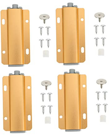 Gadpiparty 4stücke Teiliges Magnetische Türdämpfer Für Schränke Einfache Installation Stabil Und Praktisch Als Rebounder Für Möbel Und Küchenschranktüren