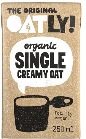 Oatly Organic Creamy Oat Single Cream 18 x 250ml