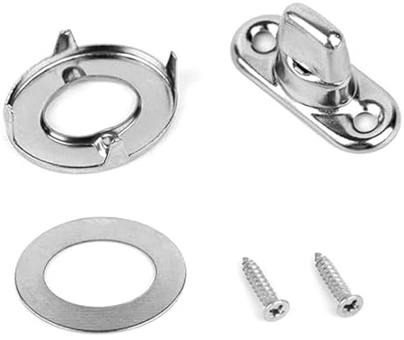 20pcs Marine Grade Twist Fasteners with Assorted Length Screws Accessory for Secure Canvas and Wood Assembly Industrial Fastening Solution