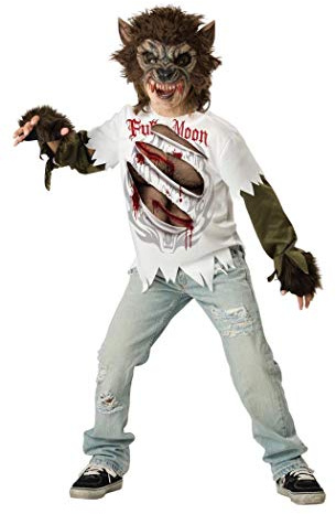 InCharacter Déguisement Loup-Garou pour Enfant - Luxe - Violet - 6 Ans (114-117 cm)