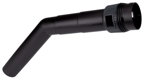 Nilfisk Tube à main courbé (accessoire pour aspirateur industriel, tube avec réglage de l'air d'aspiration, pour les modèles Aero + ATTIX) 107413340
