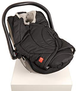 Kaiser 65356225 Einschlagdecke CooCoon, black/light grey, schwarz