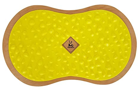 RollerBone Reflexology EVA Massage Board - Balance Board, Reflexzonenmassage, Indorboard, Gleichgewichtstraining, Massageboard, Balance Trainer