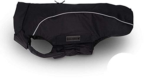 Wolters Regenjacke Easy Rain für Dackel, Größe:34 cm, Farbe:schwarz/schwarz