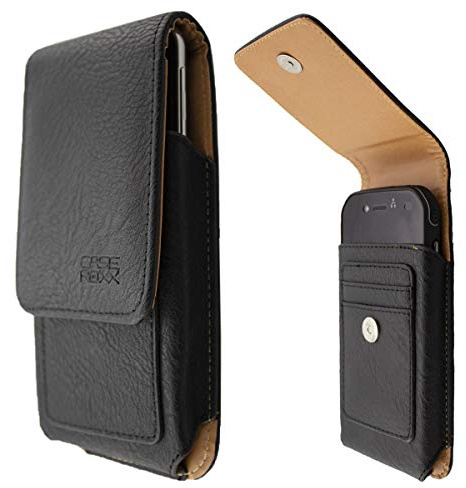 caseroxx Handy Hülle Outdoor Tasche für Cat S42 / S42 H+ mit drehbarem und abnehmbarem Gürtelclip in schwarz