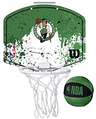 Wilson Unisex Adult NBA Team Mini Hoop Basketball