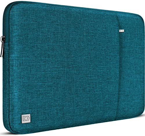 DOMISO 17 inch Laptop Sleeve Case Notebook Bag Protective Carrying Handbag for 17.3 Notebook/Dell Inspiron/MSI GS73VR Stealth Pro/IdeaPad 300 320 321/HP Envy/LG Gram 17/ASUS ROG Strix GL702VS, Teal