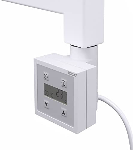 anapont Éléments chauffants pour radiateur, sèche-serviettes et sèche-serviettes avec thermostat et régulateur de température électronique, télécommande