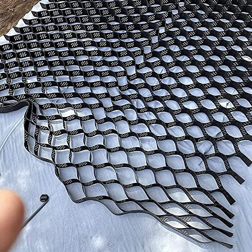 Grille de Gravier, allée de Grille de Gravier 2 Pouces, stabilisateur de passerelle de terrasse de pavé de Grille de Sol évolutif Charge 800 kg, Fondation de Sol en nid d