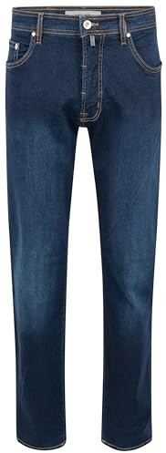 Pierre Cardin Deauville – Regular fit stretchjeans för män med komfort och stil, Blå 31960 7106.6814, 30W / 32L