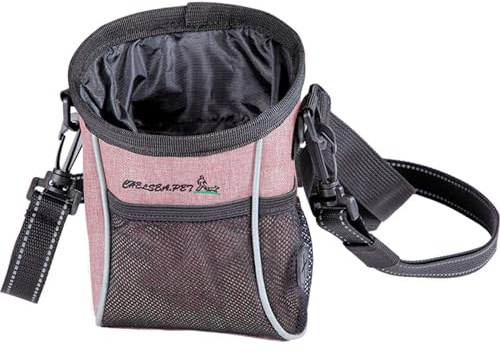 TEMOOUES Poix De Friandise pour Animaux Compagnie pour Chiens en Plein Air des Chiens Marche Sachet D'entraînement avec Un Distributeur Poche