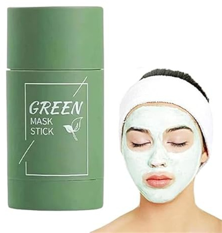 Glowtea Pore Stick – Green Tea Mask Stick, Green Tea Deep Cleanse Mask, Gentle and Non-irritating, Blackhead Remove, Deep Pore Cleansing, Repair and Shrink Pores for Men and Women (1 Pcs)