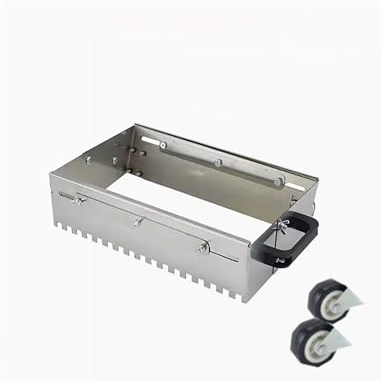 Adjustable Notched Trowel Mortar Comb with Wheels - 300-800mm Tile Leveling Tool for Perfect Sand Flatness & Efficient Paving, Ideal for Tiling Projects