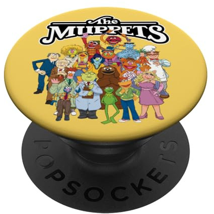 Disney The Muppets Stars of the Muppet Show Character Group PopSockets Adhesive PopGrip