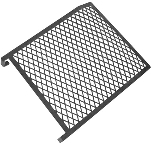 HOMSFOU Rejilla de Pintura de Plástico Negro 31.5x25.8 Cm Estructura de Malla Uniforme para Bandejas de Pintura y Uso en Bricolaje