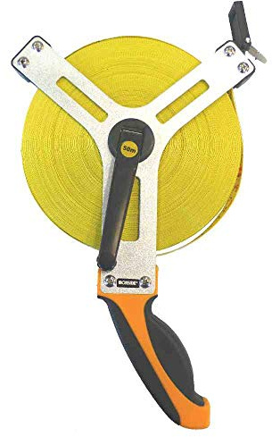 Ironside Maßband offen 50 m x 15 mm aus Glasfaser, 1 Stück, 150230