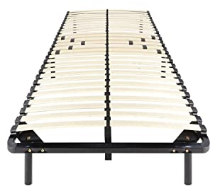 Rete a doghe 100x200 cm fornita con 6 piedini
