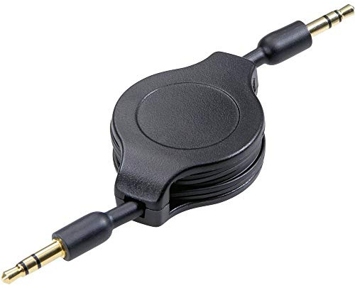 Speaka Professional SP-7869796 - Cavo di collegamento jack audio da 3,5 mm, 1 connettore jack da 3,5 mm, 1,10 m