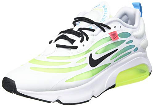 NIKE Herren Air Max Exosense Se Laufschuh, White Black Volt Blue Fury, 40 EU