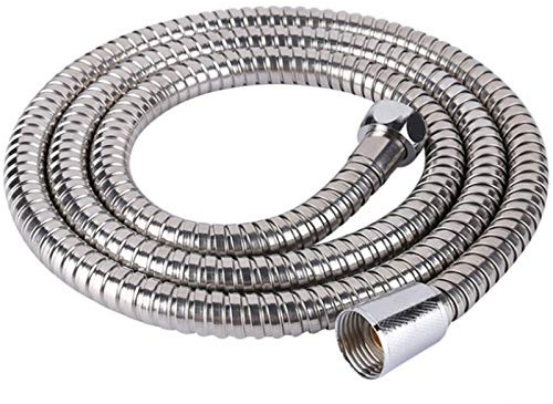 HNGM Brauseschlauch 1,2 m, 1,4 m, 1,5m2m3m Dusche Schlauch Badezimmer Edelstahl Badezimmer Zubehör Wärmebeständige Kaltwasserleitung (Color : 1.4m Shower Hose)