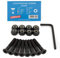 Superslick Skateboard Schrauben Montage Satz 1.25 Zoll - Longboard Hardware Set 1.25 Inch