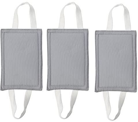 Angoily Door Slam Stopper Cushions with Elastic Straps 3-Pack Safety Door Silencers for Kids Baby Finger Protection Noise Reducing Door Buffer Pads