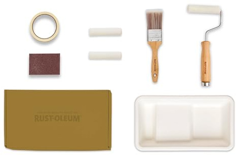 Rust-Oleum Bereit Zum Rollen - Öko-Farbset (Klein) - Kreidefarbe Möbellack Paint Sonnenuntergang