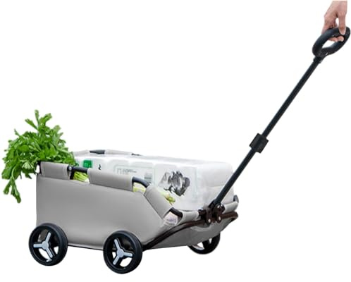 Reise-Hundekinderwagen mit zusammenklappbarem Design | Rollbare Katzentransportboxen | Hund spielt faltbaren Wagen | Tragbarer Haustierwagen mit vier Rädern, leichter Hundewagen für unterwegs, zusamme