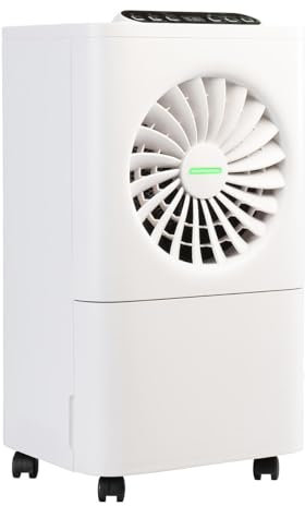 Sichler Haushaltsgeräte Bautrockner: Digitaler 2in1-Luftentfeuchter & -reiniger mit Timer, 10 Liter/Tag (Luftentfeuchter elektrisch, & Luftreiniger, Elektrischer)