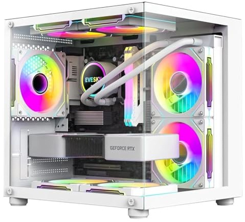 Computer Fisso da Gaming, i9, RAM 32GB, SSD 1 TB, RTX 5060 8GB GDDR7 RAFF. A LIQUIDO