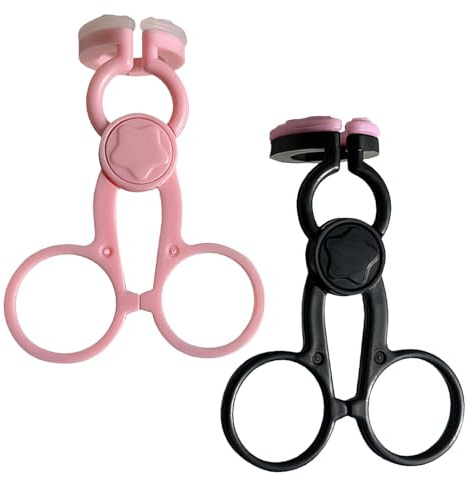Contacts Lenses Applicator | 2 Lenses Remover Tool | Contacts Lens Insertion Aid | Contacts Lens Eyelid Stretcher | Portable Lens Wearing Aid | Soft Lenses Clips