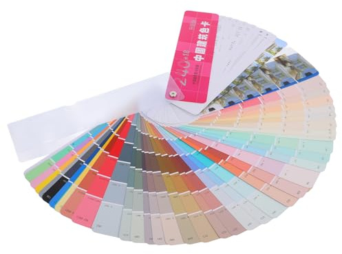 OSALADI Échantillons de Peinture Vrac Nuanciers avec Couleurs Outil de Correspondance des Couleurs pour Construction et Projets de Peinture