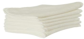 BESTonZON 6stücke Bambusfaser Babywindelhülle Lagige Mikrofaser Säuglingswindelpads