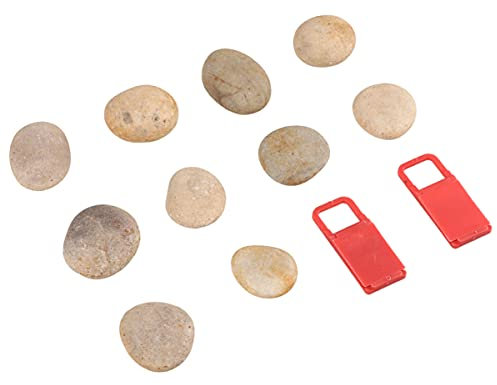 STOBOK Malset Für Jungen Und Mädchen Mit Naturkieseln Und Halterung Kreativset