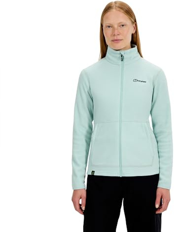 Berghaus Women's Prism 2.0 Micro Interactive Full Zip Fleece Jacket, Evernia Green, 12