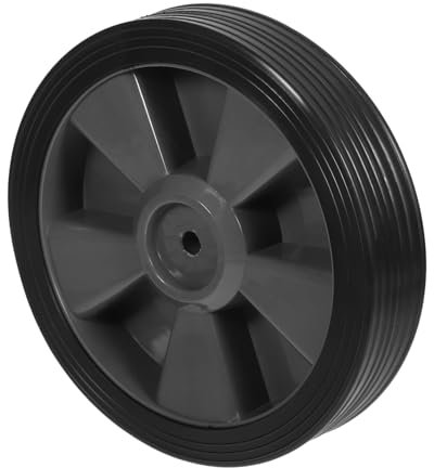 LOORGVEL BBQ Grill Wheel Replacement Easy Mobility and Damage Resistant Features Heavy Duty Rubber and Plastic Material for Outdoor Cooking Cart for Picnics and Outdoor Grilling